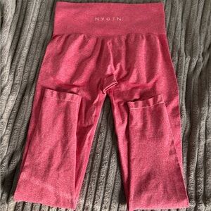 NVGTN Crimson Contour Seamless Leggings